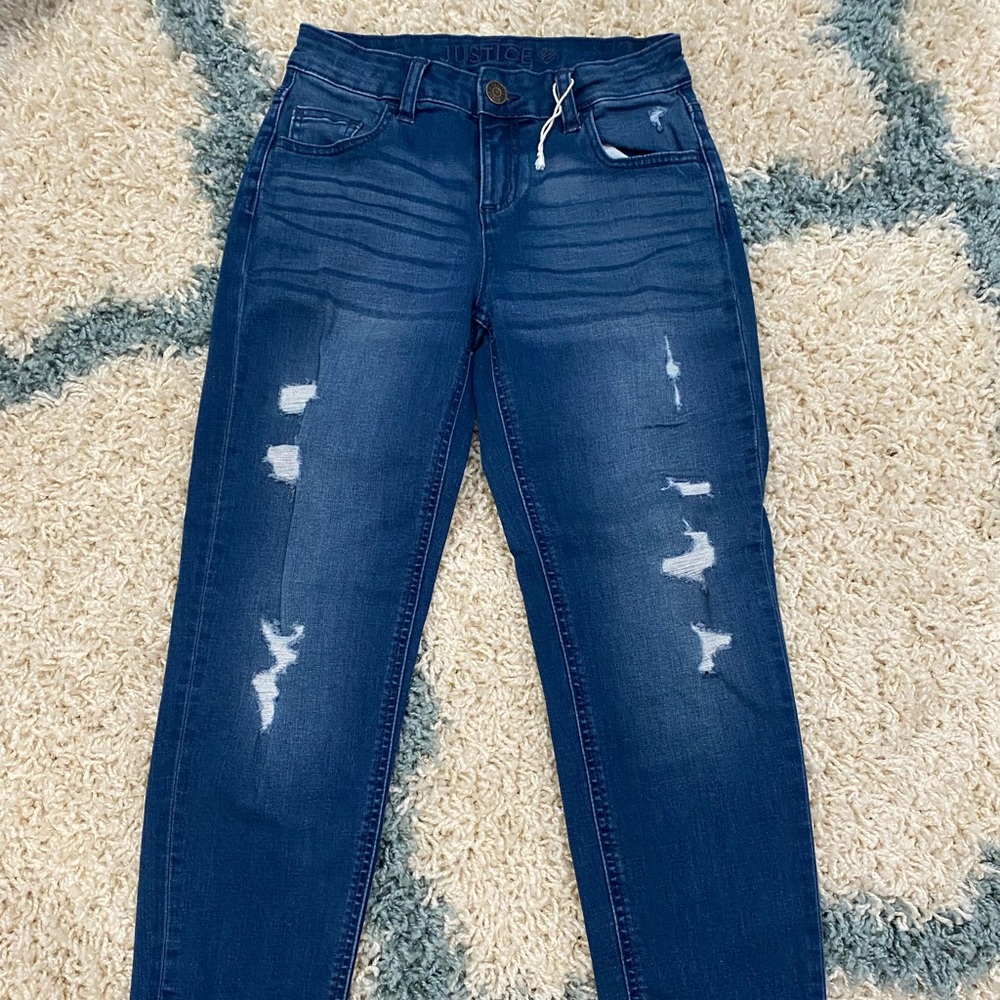 Justice jeans size 14 girls